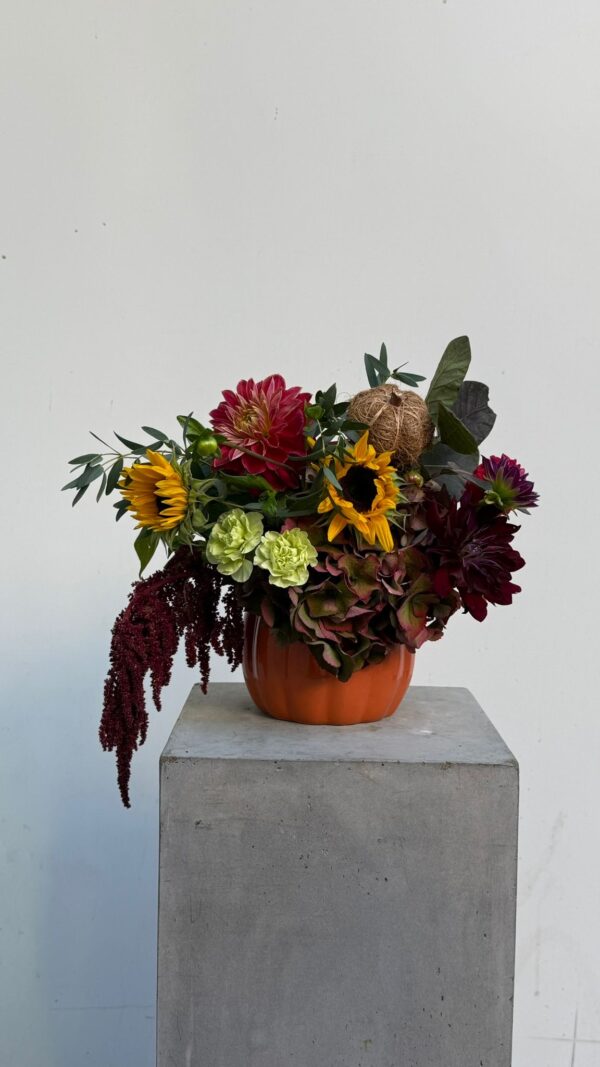 Thanksgiving Pumpkin arrangement - Image 2